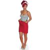 Rihanna (Red Dress) Mini Size Cutout