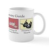 CafePress Greyhound Activity Guide Mug 11 oz (325 ml) Ceramic Coffee Mug