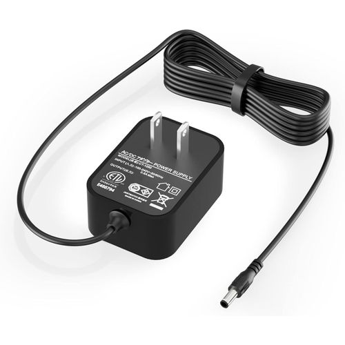 VHBW 5V Power Cord Replacement for Crosley CR8005F CR8005D Adapter Fit with Crosley Cruiser Plus Portable Turntable CR8005F-GA CR8005F-WO CR8005D-TU CR8005D-BL CR8005D-WS CR8005D-TW(Not for 9V/12V)