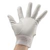 Mizuno Batting Gloves, Ambidextrous, High School Baseball Rules Model, Gachi, White, Large