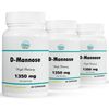 3 Pack D-Mannose, relief and cleanse urinary tract bladder-60 Capsules x3