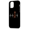 iPhone 12 mini Irish Water Spaniel Heartbeat Dog Lover Case