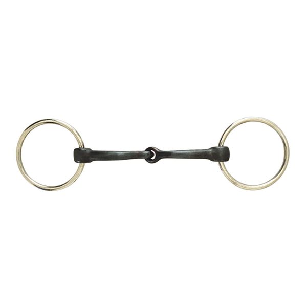 Korsteel Sweet Iron Jointed Loose Ring Snaffle Bit, 5"