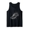 Running Shoes Vector Tank Top