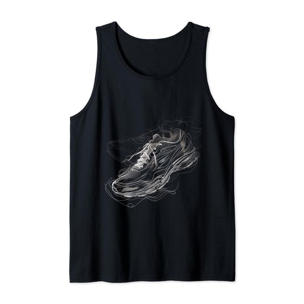 Running Shoes Vector Tank Top