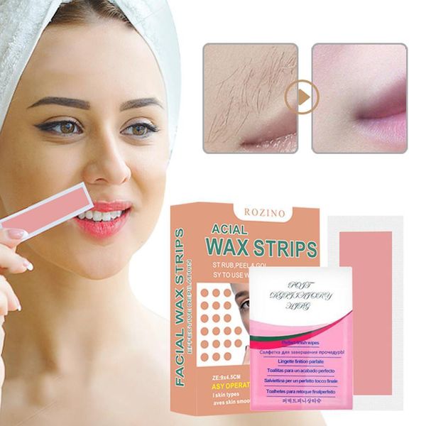 30x Hair Removal Wax Paper Lip Hair Armpit Legs Gentle New Removal Hair U1I8