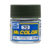 C70 Flat Dark Green 10ml, GSI Mr. Color