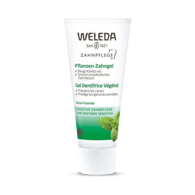 Weleda Toothpaste Herb, Refreshing, Oral Care, Gel Type, Refreshing Mint Scent, Naturally Derived Ingredients, Organic