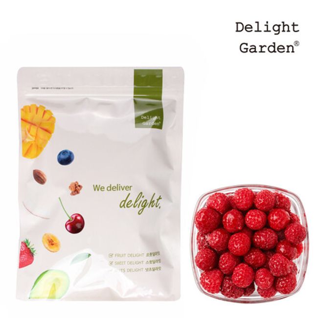 Delight Garden [Delight Garden] Frozen Raspberry 500g, None