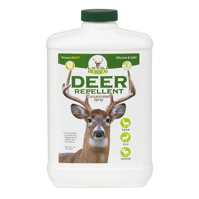 Concentrated Deer Repellent - Bobbex | Deer, Elk, and Moose Deterrent Concentrate (32 oz.) B550100