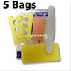 Disposable Pedicure Toe Kit 5 Bags (Pumice -File -Buffer -Toe Separator)