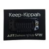 Kippah Clips with Self Sticking Backing - Black