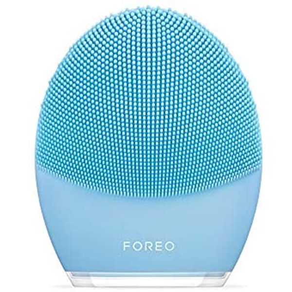 FOREO LUNA 3 for combination skin Smart cleansing device Electric facial cleansing brush Silicone Anti-aging care* Blue