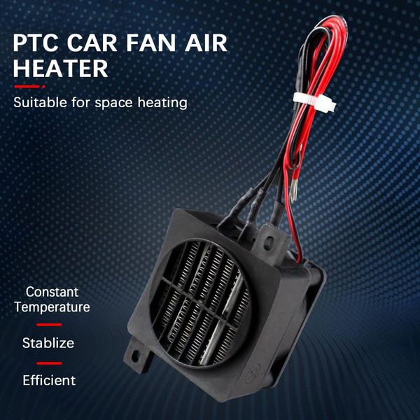 Uadme PTC Heizelement 12V, 100W PTC Auto Heizung, Elektrisch Isolierte Lufterhitzer mit Konstanter Temperatur Heizelemente für Ventilatoren Heizung Luftbefeuchter Klimaanlage