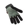 Valeo, VI4869ME Black Split Cowhide Leather Mechanic's Gloves - M