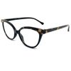 Women's Classic Retro Cat Eye READING Eye Glasses Readers Leopard Frame +2.00