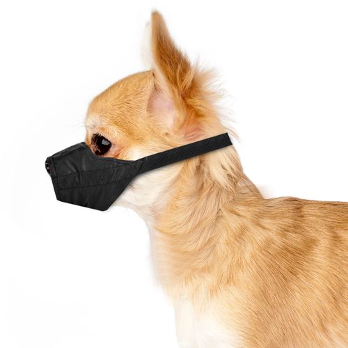 Weebo Pets Dog Muzzle for Small Dogs 5-15lbs (XX-Small) Soft Mesh Nylon Quick Fit Dog Muzzle - Small Breed Dog Grooming Supplies - Small Dog Muzzle for Biting