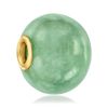 Ross-Simons Jade Bead Pendant in 14kt Yellow Gold