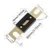 Absolute ANL80-2, 2 Pack ANL Fuses 80 Amp Gold Plated