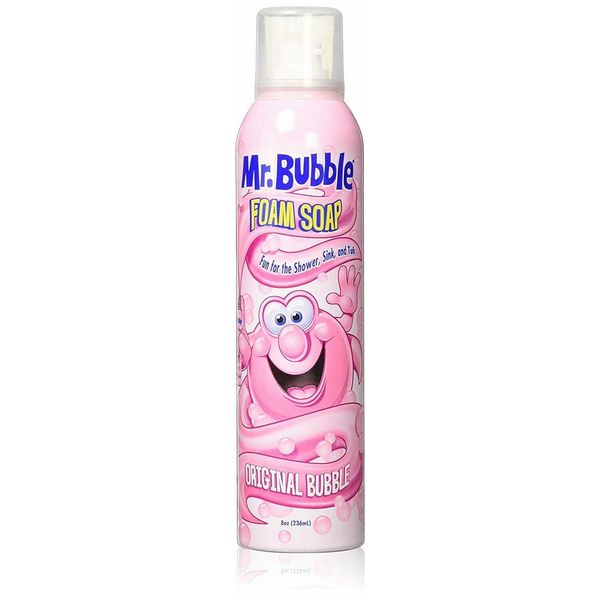 Mr. Bubble Foam Soap Original Bubble For Sensitive Skin Tear Free Formula 8 Oz
