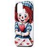 iPhone 12 mini Raggedy Ann Making Valentine's Day Cards Case