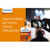 Philips - Micro SDHC 64 GB Class 10 Memory Card + Adapter