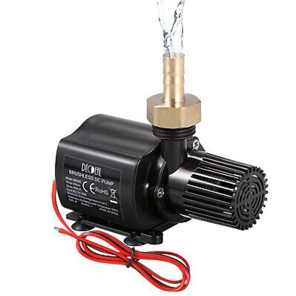 DC12V  800L/H 15W Lift 16.4ft Brushless  Pump Submersible Pump Y9M2