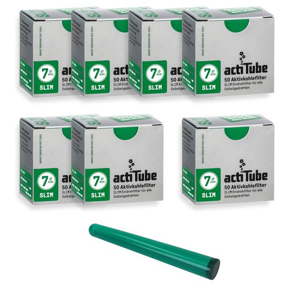 ActiTube Kogu Set Slim Activated Carbon Filter 7.1 mm – Include J Case, 7x50 (350)