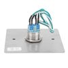 WGFOIP Push to Exit Button Switch, Stainless Steel Door Exit Release Button Access Control Lock System for Access Control