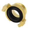 Variosan Geka System plain brass quick coupling, male thread