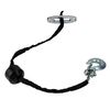 Extreme Max 5600.3103 The Devil's Helper Complete Synthetic ATV Winch Rope Kit - Gray