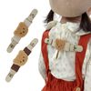 Khers Shoulder Strap Anti-Slip Clip for Kids 2 Pack (Bear)