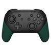 eXtremeRate Racing Green Replacement Handle Grips for Nintendo Switch Pro Controller, Soft Touch DIY Hand Grip Shell for Nintendo Switch Pro Controller - Controller NOT Included