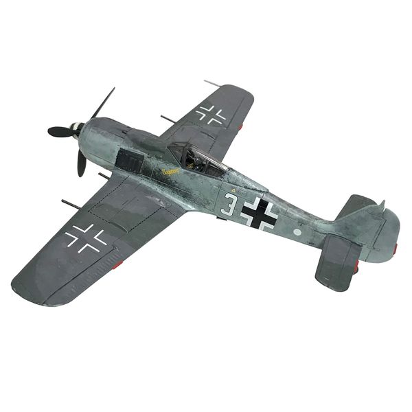 Airfix Model Set - A01020A Focke Wulf Fw190A-8 Model Building Kit - Plastic Model Plane Kits for Adults & Children 8+, Set Includes Sprues & Decals - 1:72 Scale Model