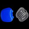 2 PCS Denture Bath Case with Strainer Basket, False Teeth Storage Box Holder, Denture Cup Soaking Container for Travel Cleaning (Blue Green)