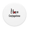 I Love Conjugations PopSockets Swappable PopGrip
