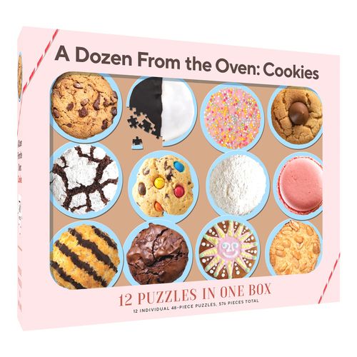 12 Puzzles in One Box: A Dozen from The Oven: Cookies!