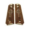 Walnut Celtic Cross #1 Full Size 1911 Grips