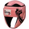 Farabi Boxing Head Guard Protector Kick Boxing MMA Training Helmet Pink (Small)