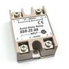 FainWan 2pcs SSR-25DA Solid State Relay Single Phase Semi-Conductor Relay Input 3-32V DC Output 24-380V AC (SSR-25 DA) for Temp Controller Tool