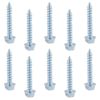 USCC 1-1/2" E Track Wood Screws - Hex Head Design - 10PK