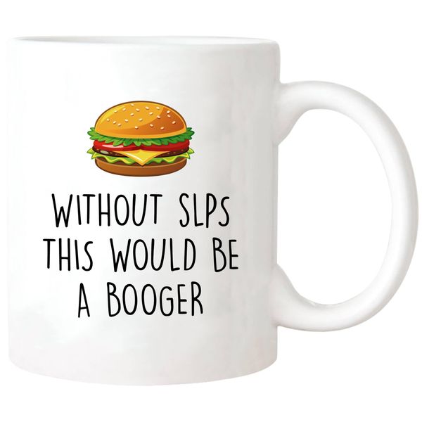 wonwhew Funny Speech Therapist Mug,Speech Language Pathologist Mug,SLP Mug, 11oz Ceramic Coffee Mug/Tea Cup