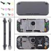eXtremeRate Switch Lite Compatible Pattern Pattern Compatible Case Shell, Nintendo Switch Light Controller Repair Kit Housing/Screen Film Included, Custom Case Cover for Switch Light [Classic NES