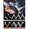 High Pressure Handheld Shower Head With Filter On/off Switch Pause Button 10mode