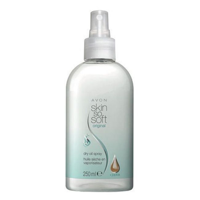 Avon Skin So Soft Original Dry Oil Spray BONUS Size Bottle 250 ml