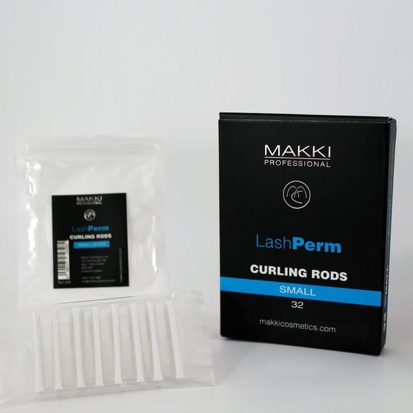 Makki 32 piccoli bigodini permanenti per ciglia permanenti