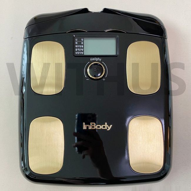 InBody Black Gold Edition Smart Scale Body Fat and Muscle Composition  Analyzer