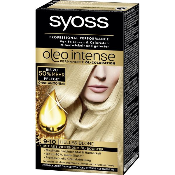 Oleo Intense Colouration 9-10 Light Blonde 115 ml