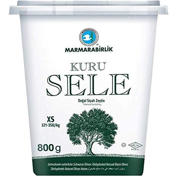 Marmarabirlik Natural Black Olives - XS (800GR)