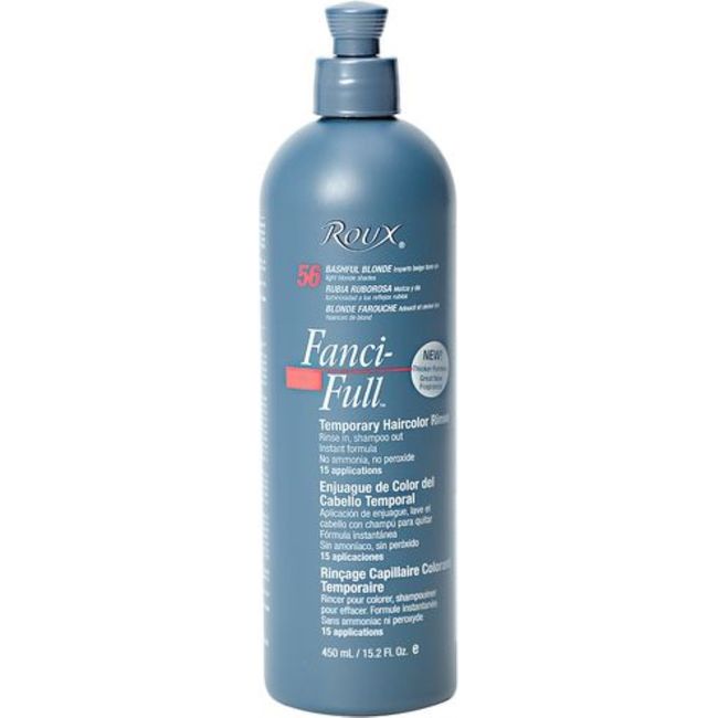 Roux Fanci-full Rinse, 56 Bashful Blonde, 15.2 Oz